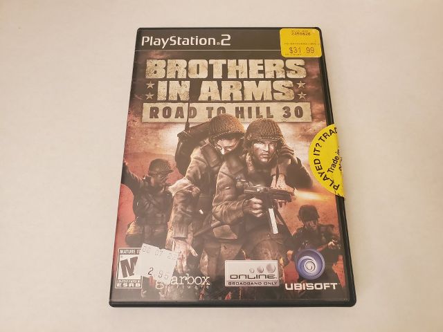 Sony Playstation 2 Brothers In Arms Road to Hill 30 video game