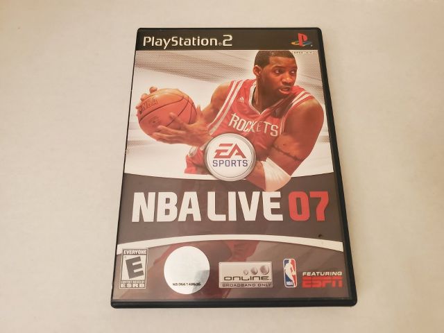 Sony Playstation 2 NBA Live 07 video game