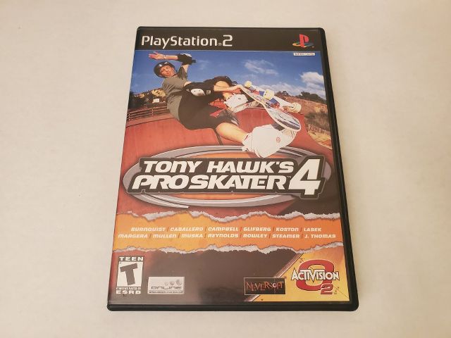 Sony Playstation 2 Tony Hawk's Pro Skater 4 video game