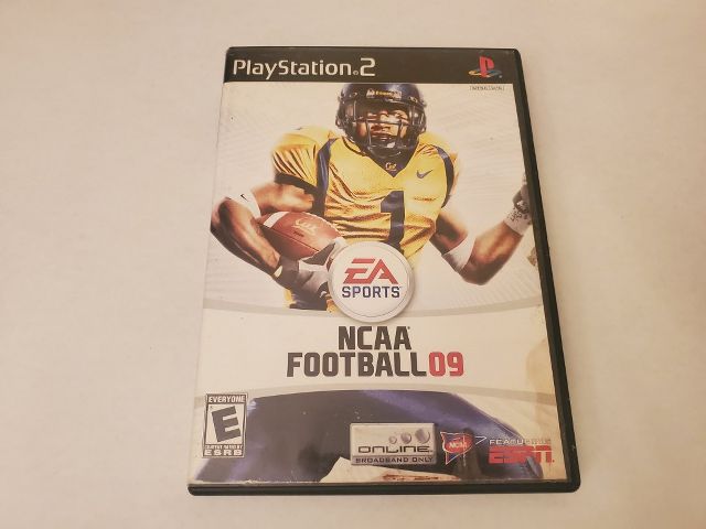Sony Playstation 2 NCAA Football 09 video game
