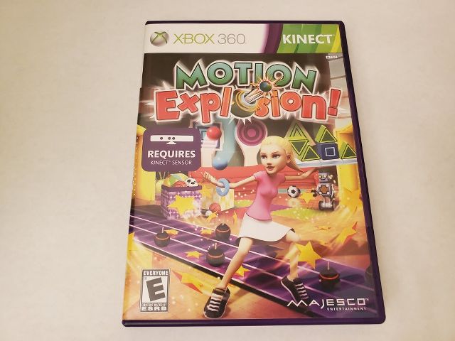 Microsoft Xbox 360 Motion Explosion video game