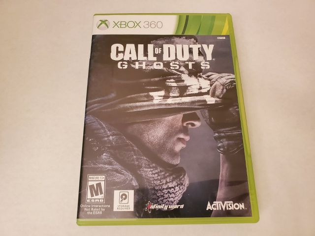 Microsoft Xbox 360 Call of Duty Ghosts video game