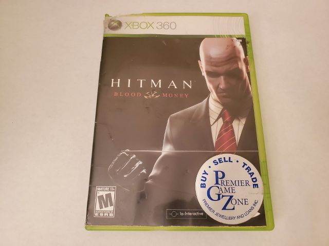 Microsoft Xbox 360 Hitman Blood Money video game
