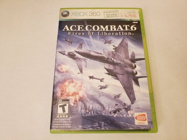 Microsoft Xbox 360 Ace Combat 6 Fires of Liberation video game