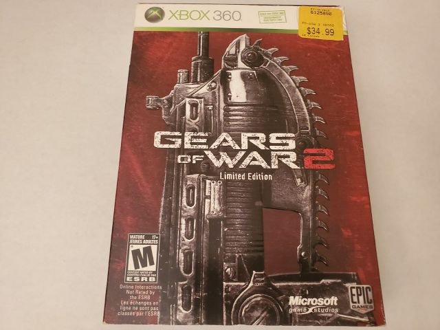 Microsoft Xbox 360 Gears of War 2 Limited Edition video game