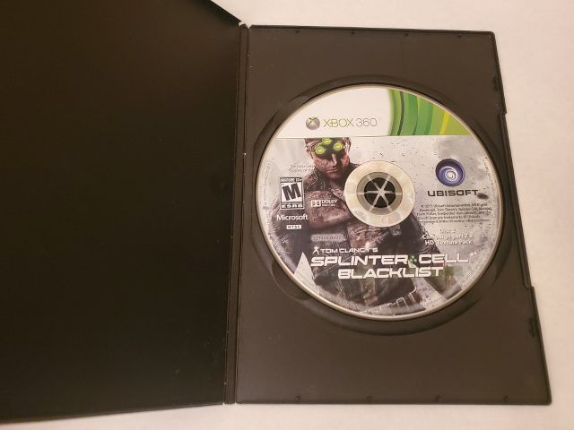 Microsoft Xbox 360 Splinter Cell Blacklist video game