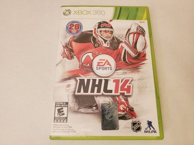 Microsoft Xbox 360 NHL 14 video game