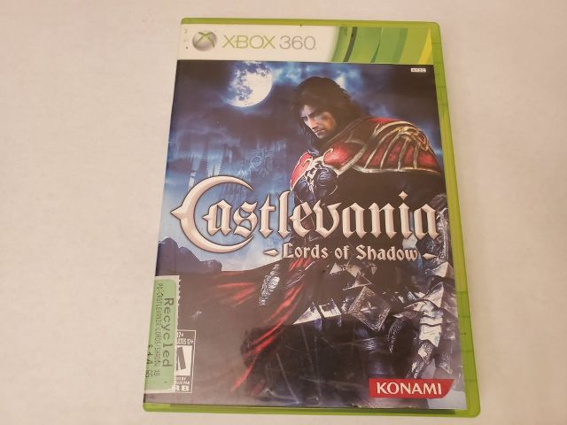 Microsoft Xbox 360 Castlevania Lords of Shadow video game