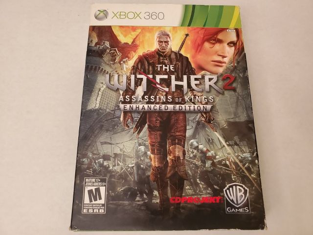 Microsoft Xbox 360 The Witcher 2 Assassins of Kings Enhanced Edition video game