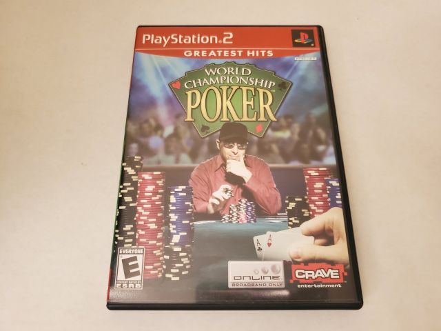 Sony Playstation 2 World Championship Poker Greatest Hits video game