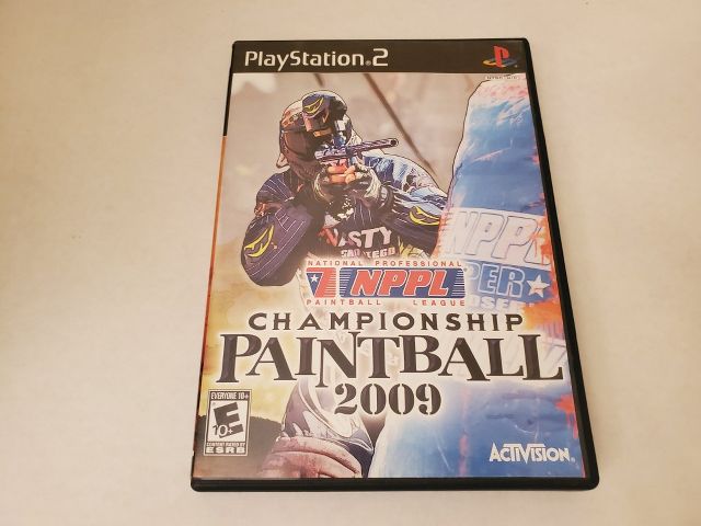 Sony Playstation 2 Championship Paintball 2009 video game