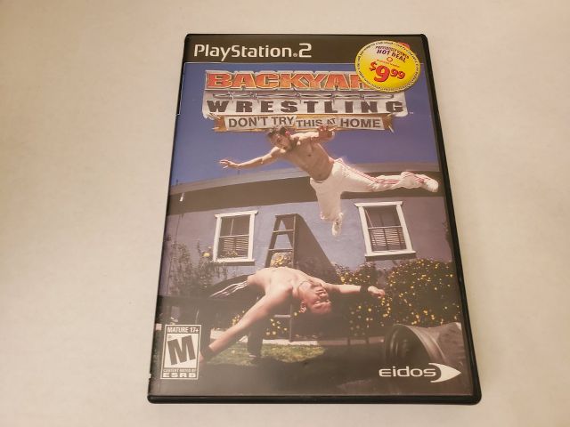 Sony Playstation 2 Backyard Wrestling video game