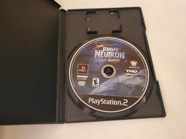 Sony Playstation 2 Jimmy Neutron Boy Genius video game