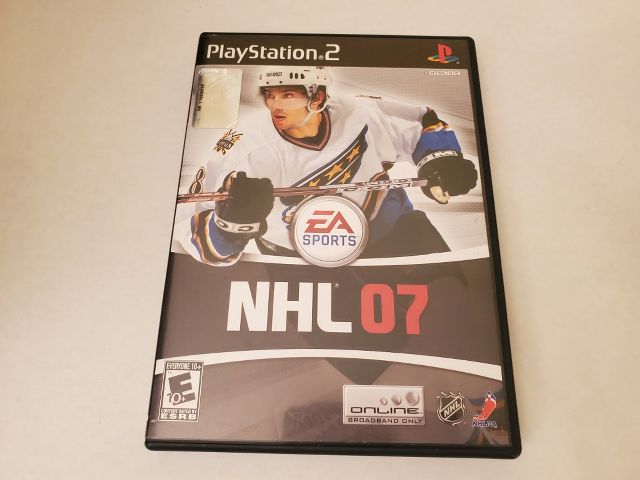 Sony Playstation 2 NHL 07 video game