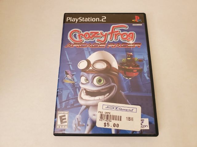 Sony Playstation 2 Crazy Frog Arcade Racer video game