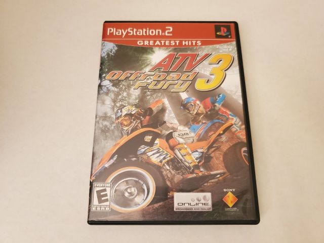 Sony Playstation 2 ATV Offroad Fury 3 Greatest Hits video game