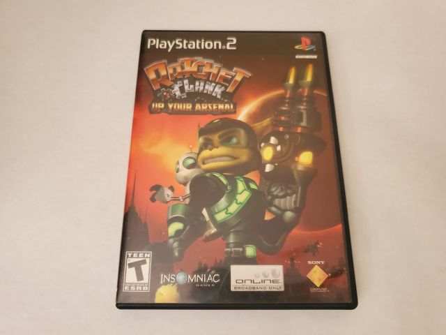 Sony Playstation 2 Ratchet & Clank Up Your Arsenal video game