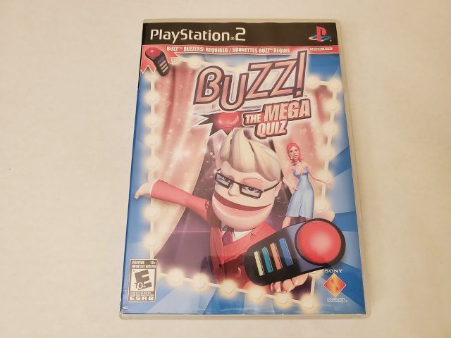 Sony Playstation 2 Buzz! The Mega Quiz video game