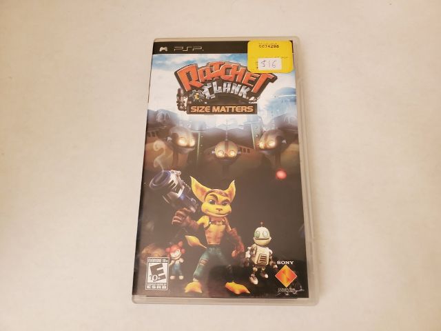 Sony PSP Ratchet & Clank Size Matters video game
