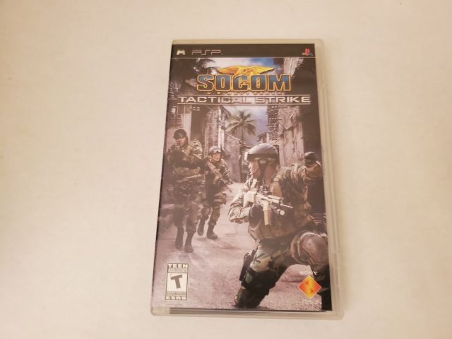 Sony PSP SOCOM Tactical Strike video game