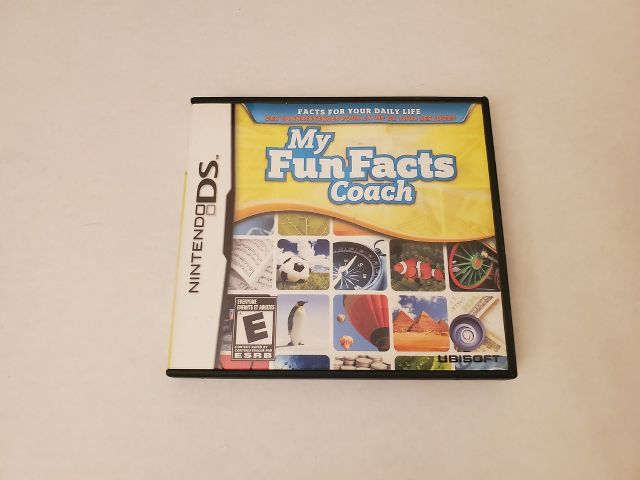 Nintendo DS My Fun Facts Coach video game