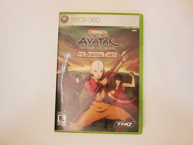 Microsoft Xbox 360 Avatar The Last Airbender The Burning Earth video game