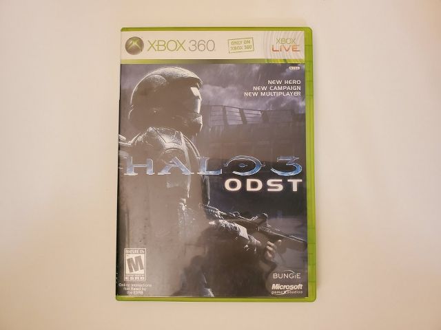 Microsoft Xbox 360 Halo 3 ODST video game