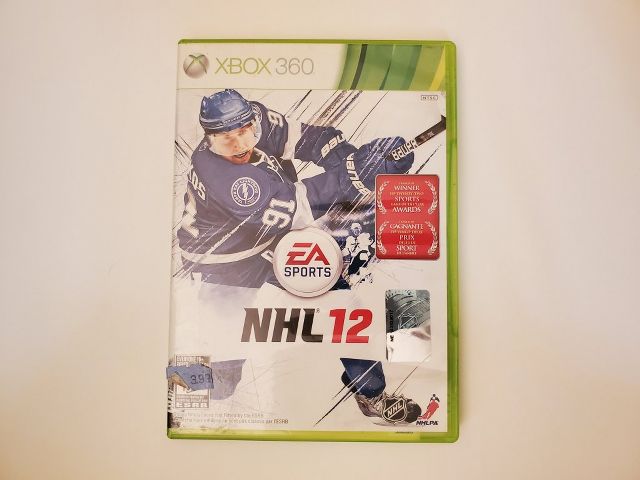 Microsoft Xbox 360 NHL 12 video game