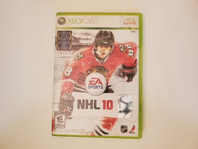 Microsoft Xbox 360 NHL 10 video game