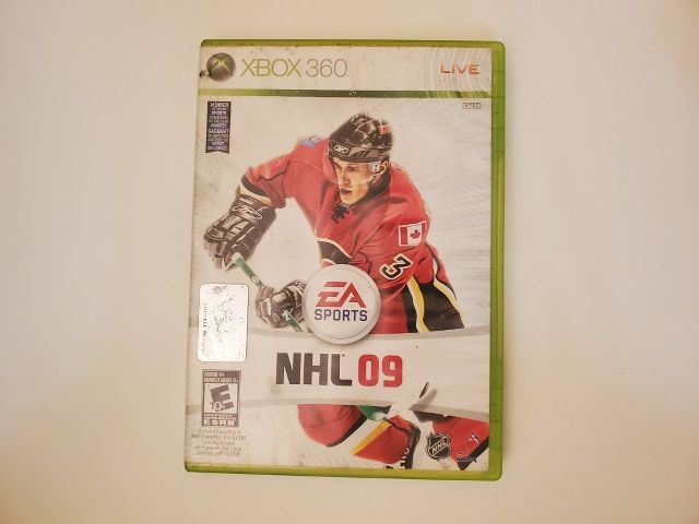 Microsoft Xbox 360 NHL 09 video game