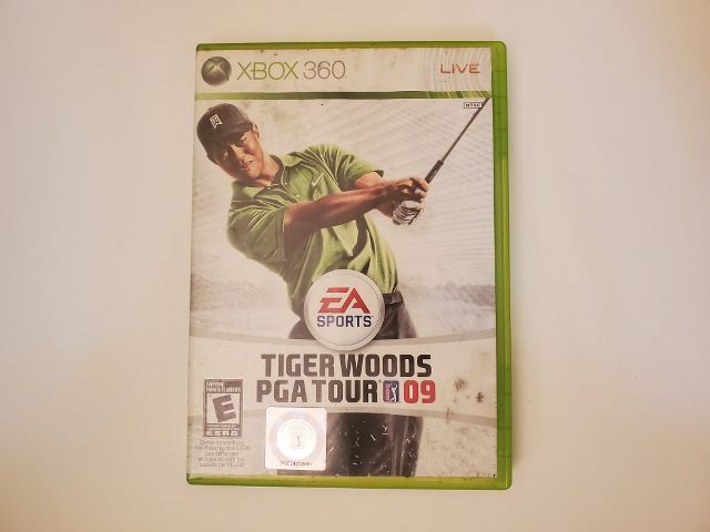 Microsoft Xbox 360 Tiger Woods PGA Tour 09 video game