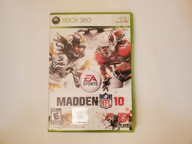 Microsoft Xbox 360 Madden 10 video game