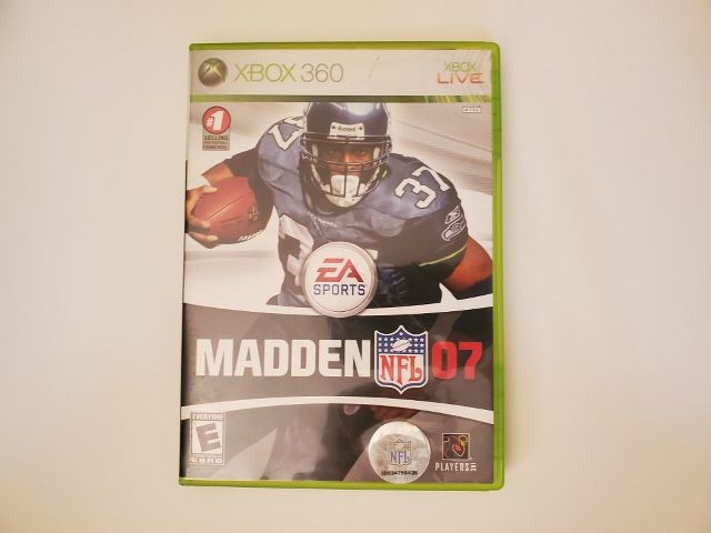 Microsoft Xbox 360 Madden 07 video game