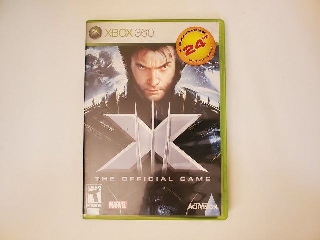 Microsoft Xbox 360 X The Official Game video game