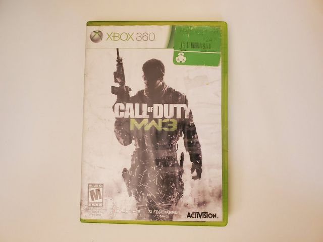 Microsoft Xbox 360 Call of Duty MW3 video game