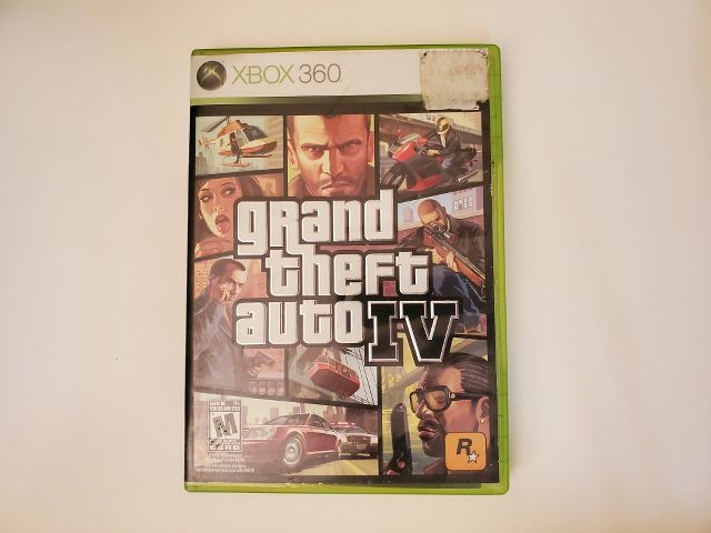Microsoft Xbox 360 Grand Theft Auto IV video game