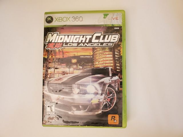 Microsoft Xbox 360 Midnight Club Los Angeles video game