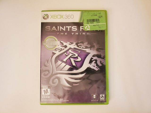 Microsoft Xbox 360 Saints Row The Third video game