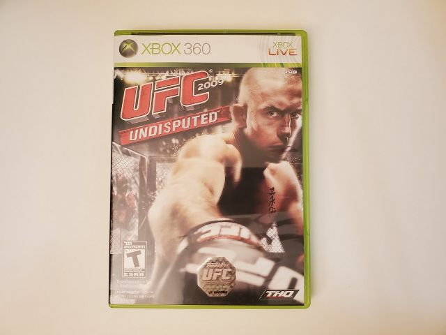 Microsoft Xbox 360 UFC 2009 Undisputed video game