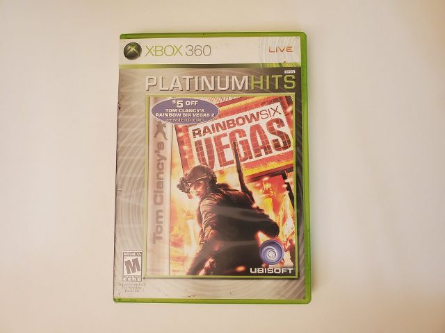 Microsoft Xbox 360 Rainbow Six Vegas Platinum Hits video game