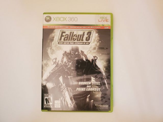 Microsoft Xbox 360 Fallout 3 Game Add-On Pack video game