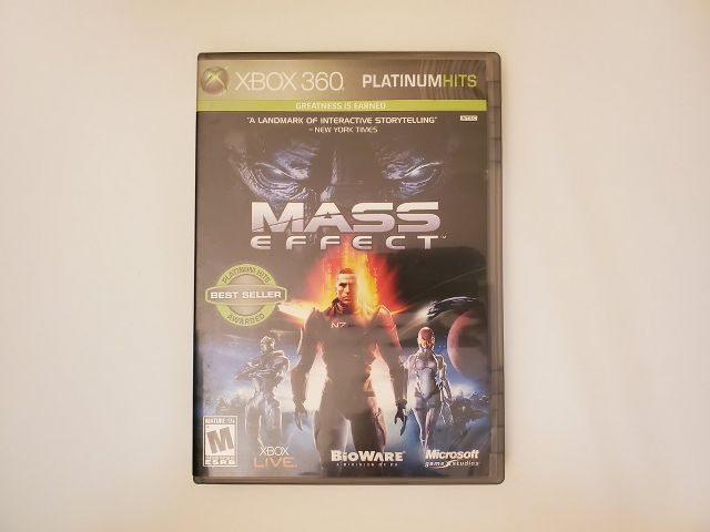 Microsoft Xbox 360 Mass Effect Platinum Hits video game