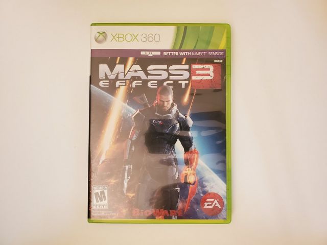 Microsoft Xbox 360 Mass Effect 3 video game