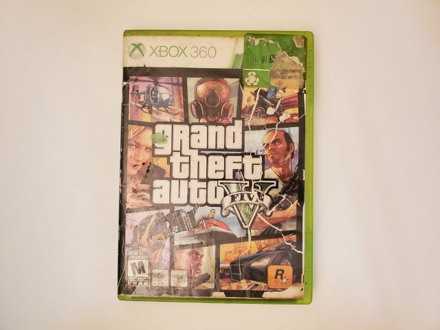 Microsoft Xbox 360 Grand Theft Auto V video game