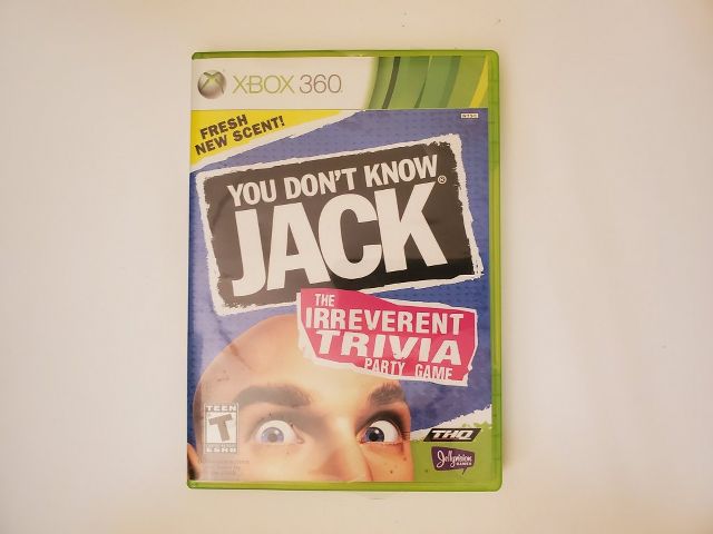 Microsoft Xbox 360 You Don't Know Jack video game