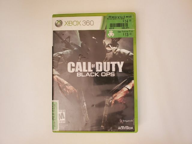 Microsoft Xbox 360 Call of Duty Black Ops video game