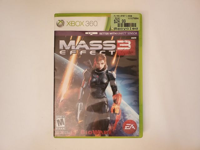 Microsoft Xbox 360 Mass Effect 3 video game