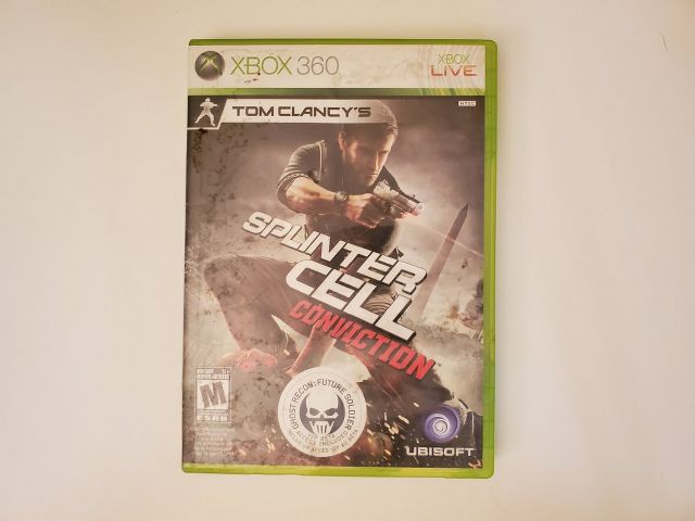 Microsoft Xbox 360 Splinter Cell Conviction video game