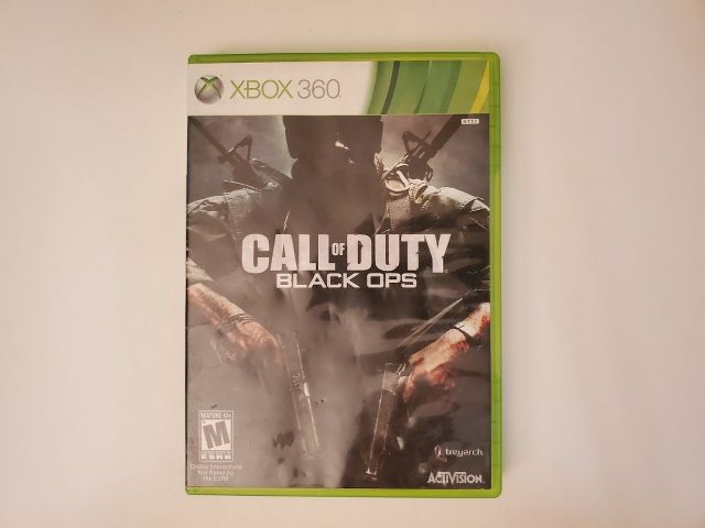 Microsoft Xbox 360 Call of Duty Black Ops video game