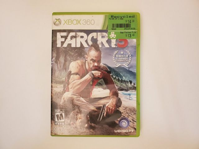 Microsoft Xbox 360 Farcry 3 video game